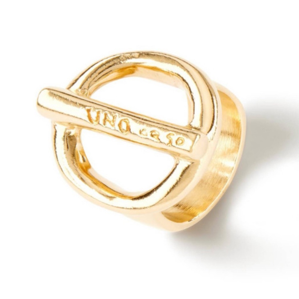 UNO de 50 Gold On / Off Ring